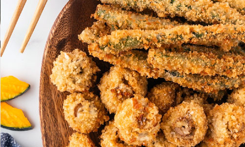 Tempura Vegetable Plate